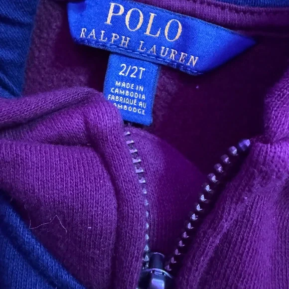 Ralph Lauren Purple Tracksuit